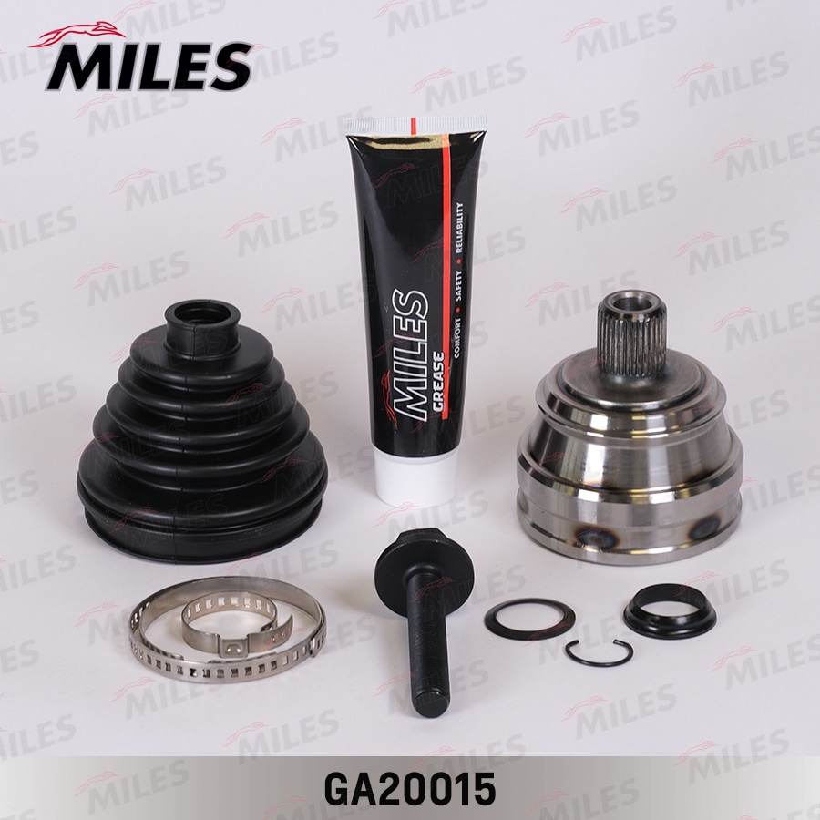 MILES GA20015 ШРУС наружный AUDI 80/90/COUPE 1.6-2.3 86-96 (GKN 301951) GA20015