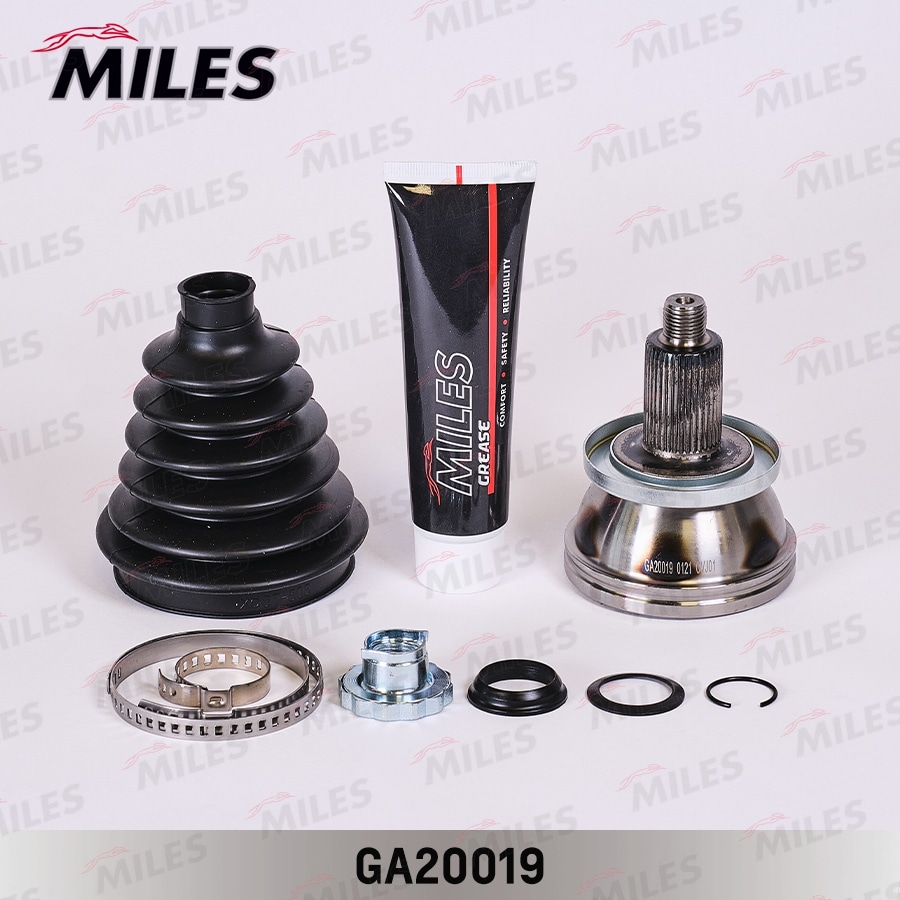 MILES GA20019 ШРУС AUDI A2/VW POLO/SKODA FABIA/ROOMSTER 1.2-1.9D 99- нар.