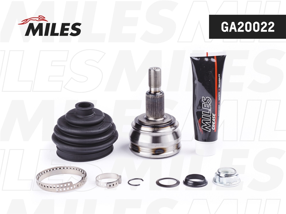 MILES GA20022 ШРУС AUDI A3/VW G4/SKODA OCTAVIA 1.4-1.9D 96-05 нар.