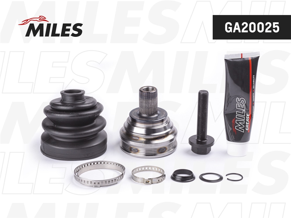MILES GA20025 ШРУС AUDI A3/VW G5/PASSAT/TOURAN/CADDY/SKODA OCTAVIA 1.4-2.0 03- нар.