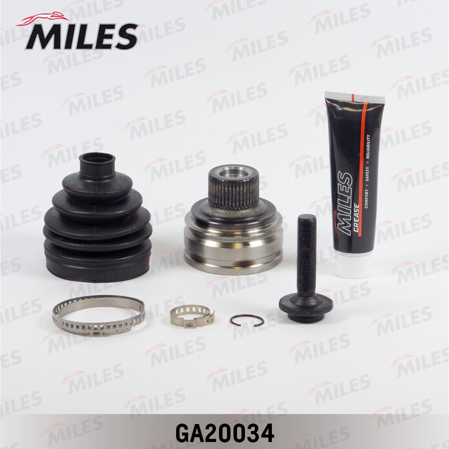 MILES GA20034 ШРУС наружный AUDI A4/A5/Q5 1.8-3.2 07- (GKN 304956) GA20034