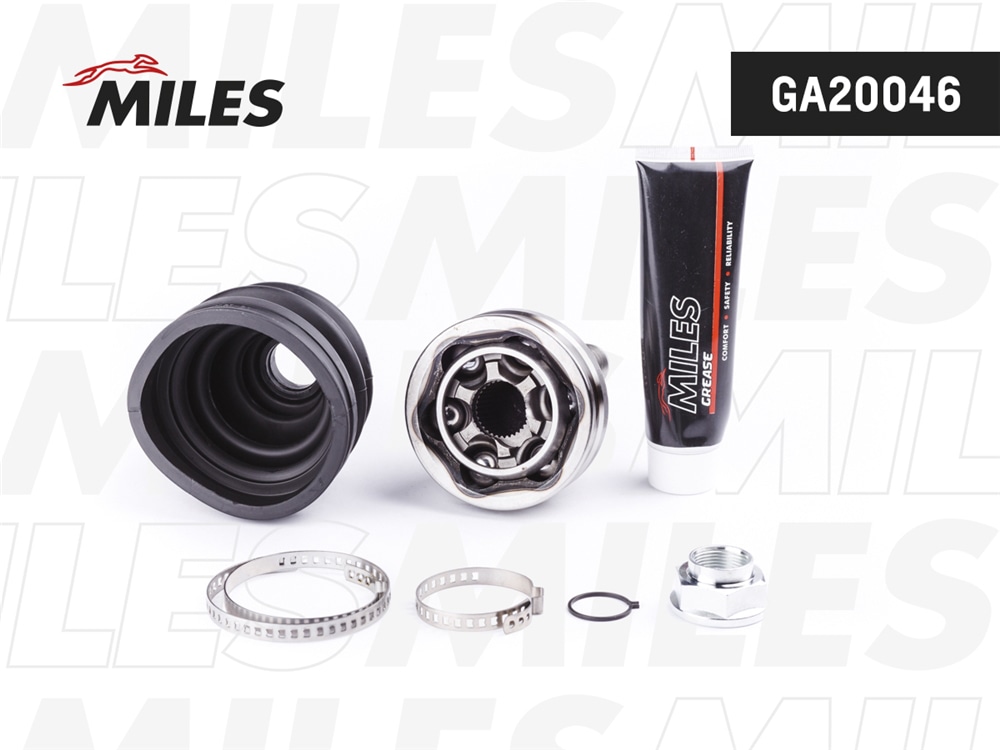 MILES GA20046 ШРУС наружный CHEVROLET EVANDA 2.0 02- (GKN 303912) GA20046