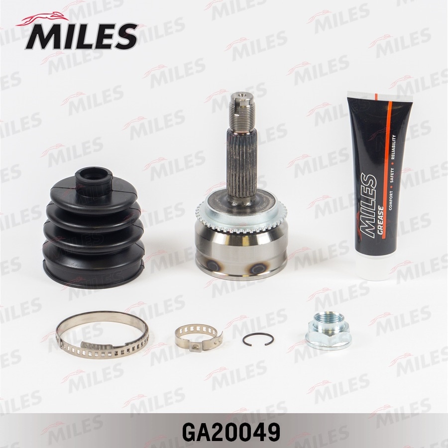 MILES GA20049 ШРУС наружный CHEVROLET LACETTI/DAEWOO LANOS 1.4-1.5 97- (с ABS) (GKN 305302) GA20049