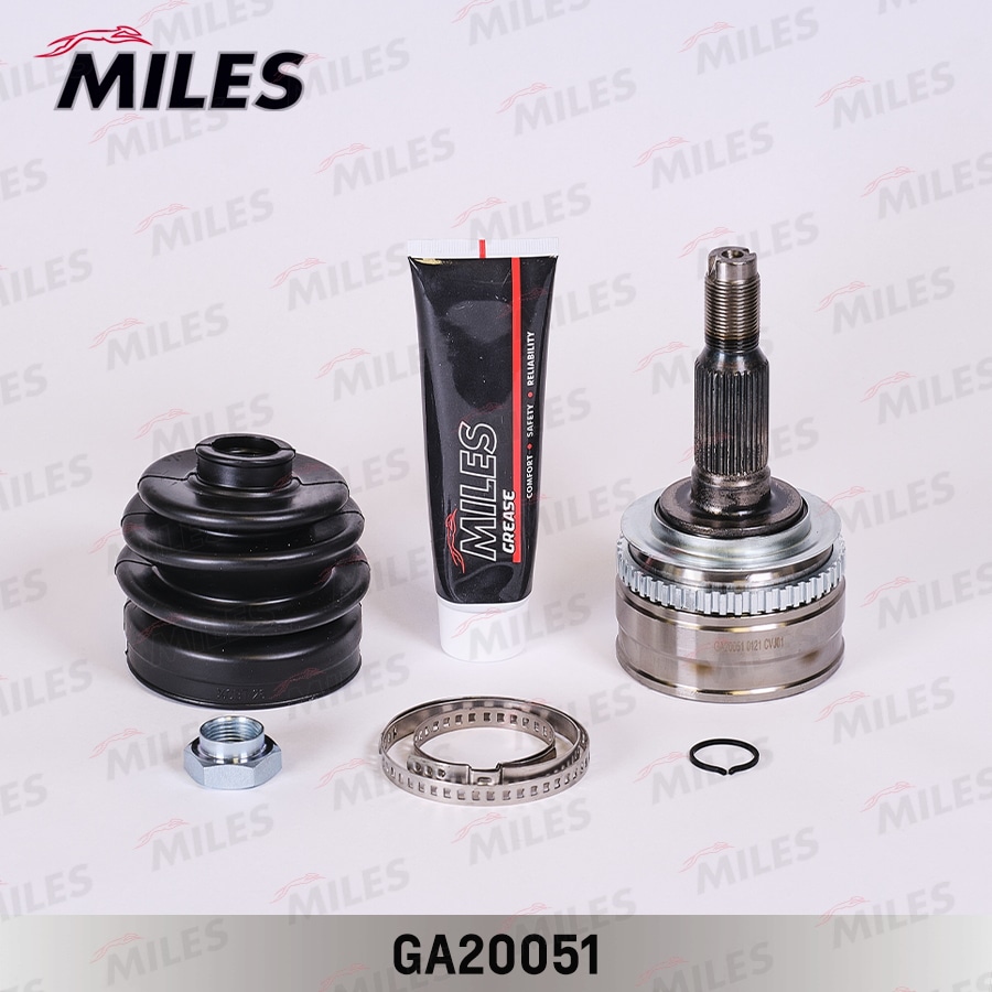 MILES GA20051 ШРУС наружный CHEVROLET LANOS/NUBIRA 1.6/2.0 (с ABS) (GKN 303910) GA20051