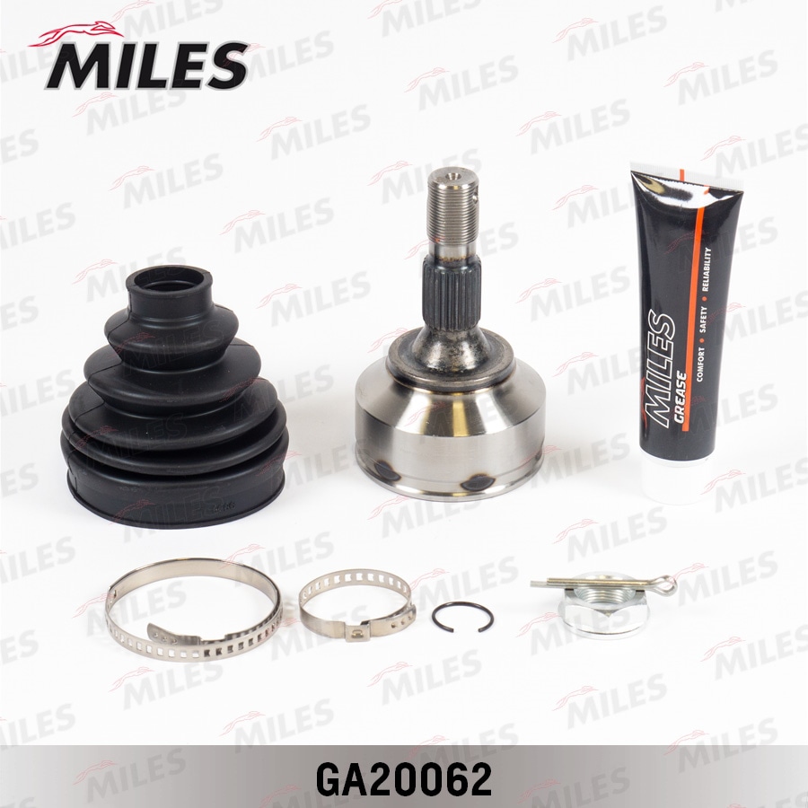 MILES GA20062 ШРУС наружный CITROEN C5 1.6-2.0 01- (с ABS) (GKN 303577) GA20062