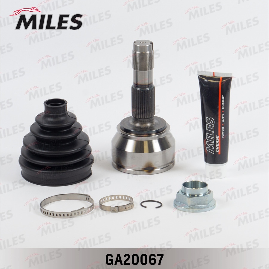 MILES GA20067 ШРУС наружный CITROEN JUMPER/FIAT DUCAT/PEUGEOT BOXER 06- (GKN 304601) GA20067