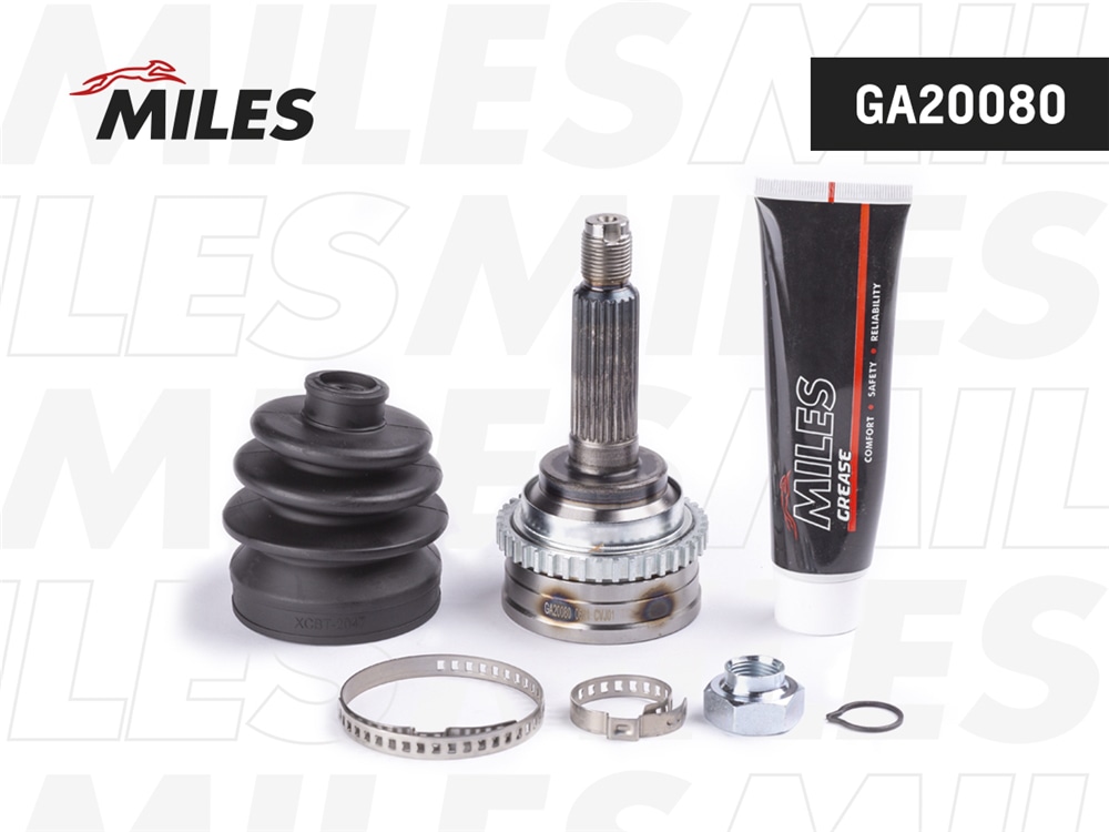 MILES GA20080 ШРУС наружный DAEWOO MATIZ 0.8/1.0 98- (с ABS) (GKN 303339) GA20080