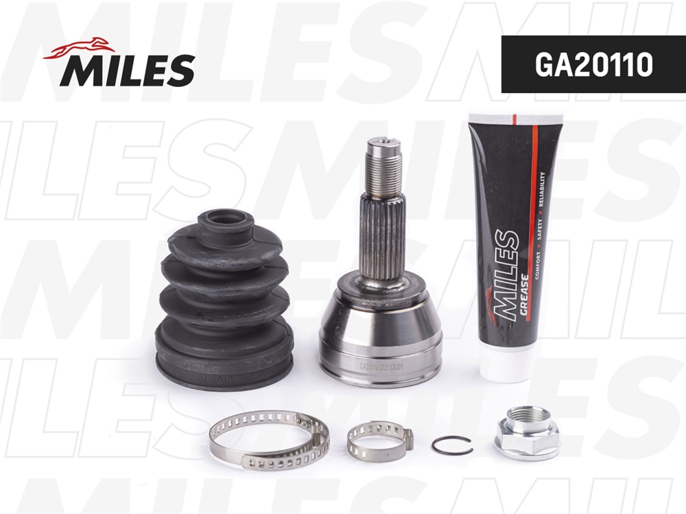 MILES GA20110 ШРУС FORD FIESTA V/FUSION 1.6 01- нар.