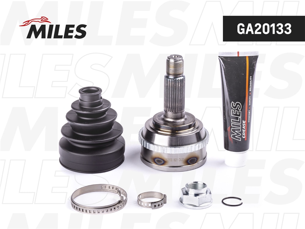 MILES GA20133 ШРУС наружный HONDA ACCORD/ROVER 600 1.9-2.3 93-99 (с ABS) (GKN 302138) GA20133