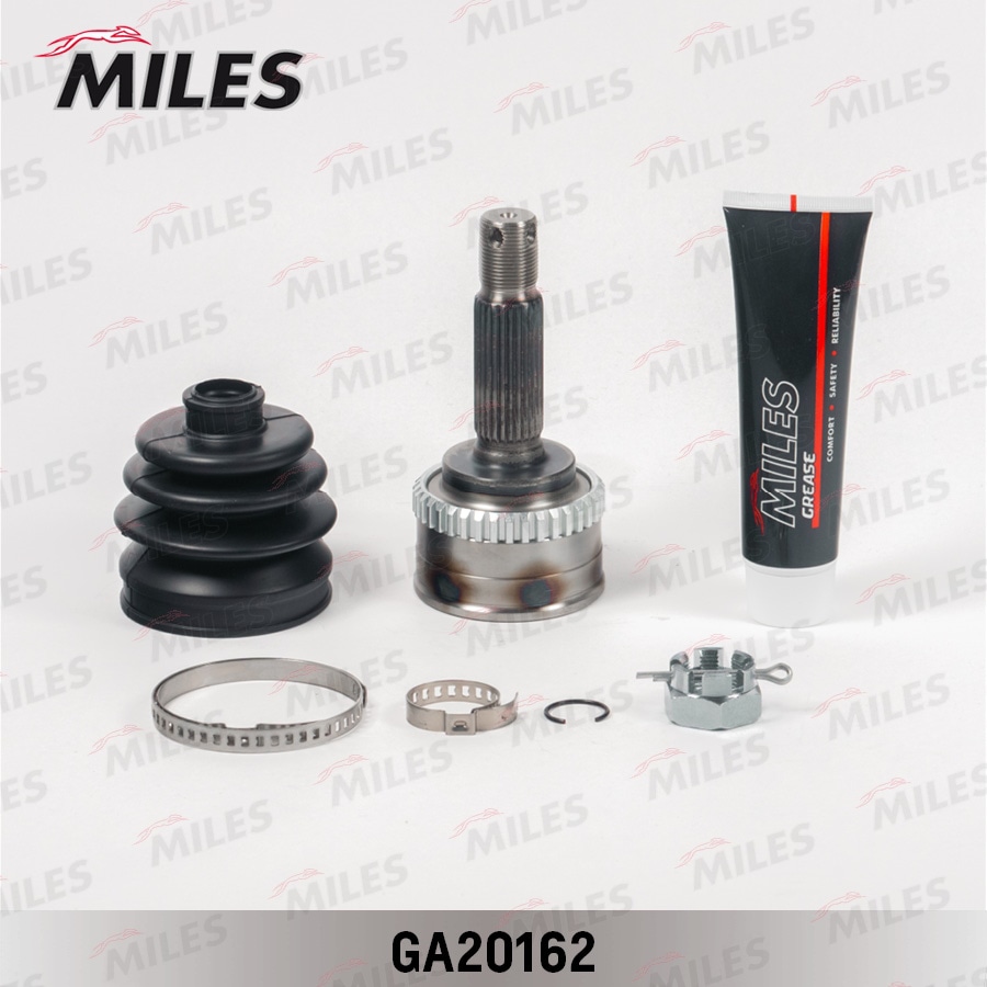 MILES GA20162 ШРУС наружный HYUNDAI ATOS 1.0/1.1 01- (с ABS) (SKF VKJA5648) GA20162