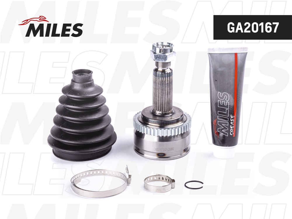 MILES GA20167 ШРУС наружный HYUNDAI I30/KIA CEED 1.4-1.6 06- (с ABS) (GKN 305003) GA20167