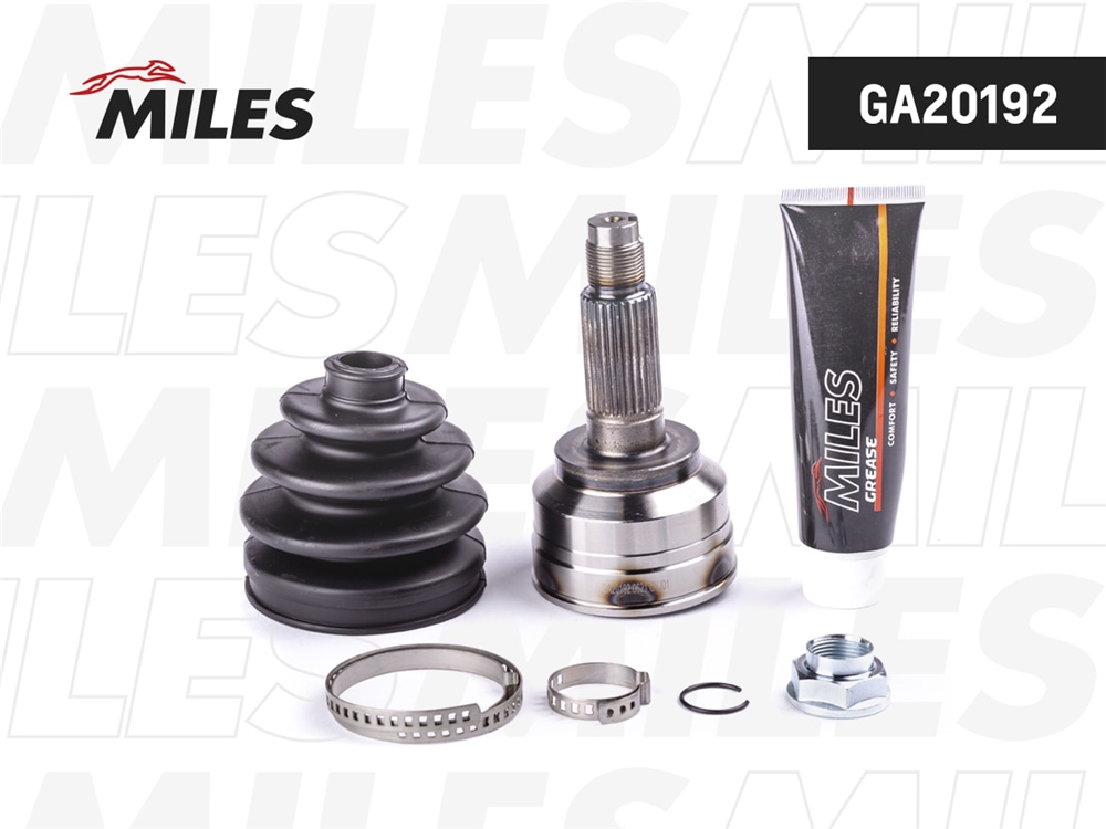 MILES GA20192 ШРУС наруж. Mazda 323 (98-) 1.5i/ Kia Sephia II (98-)1.6i /SPECTRA 1.5i (91-) без ABS GA20192