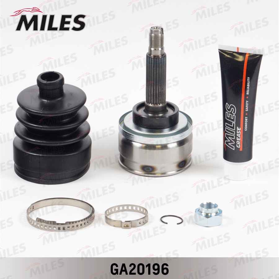 MILES GA20196 ШРУС наружный LADA NIVA(2121) 1.6 76-87 (SKF VKJA5722) GA20196