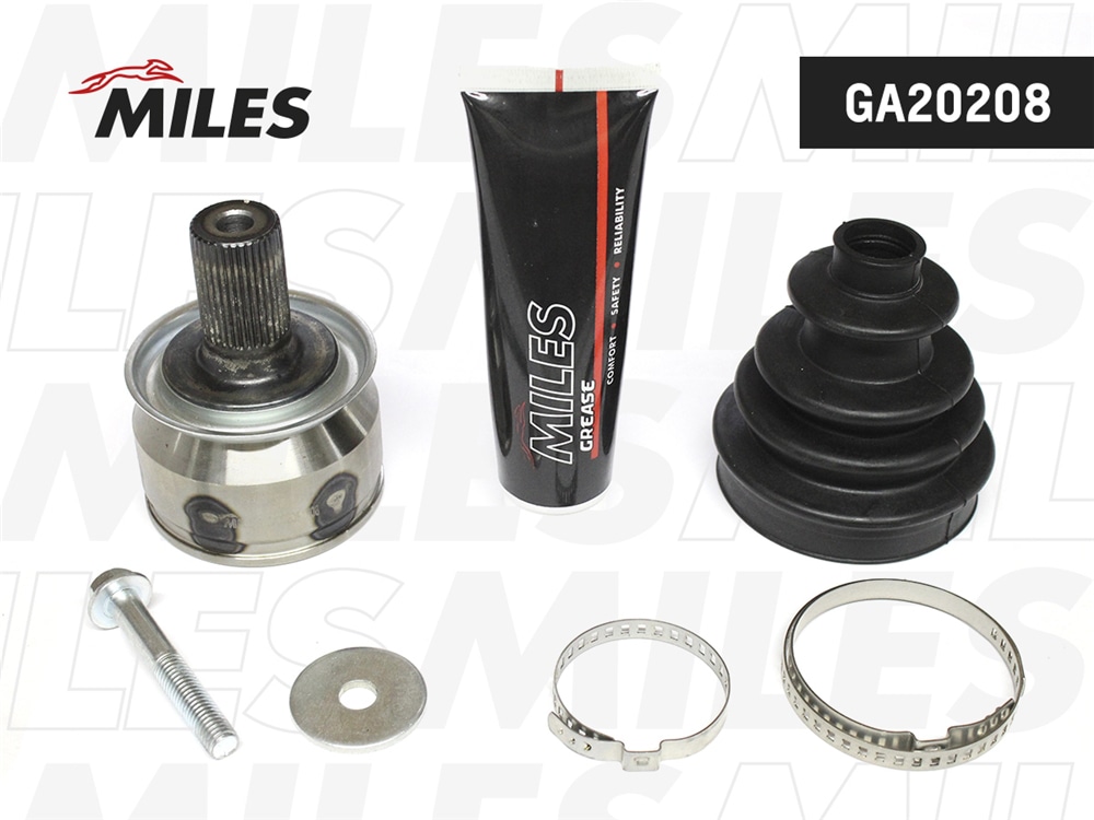 MILES GA20208 ШРУС наружный MAZDA 3 1.4/1.6/2.0 03- (SKF VKJA5397) GA20208