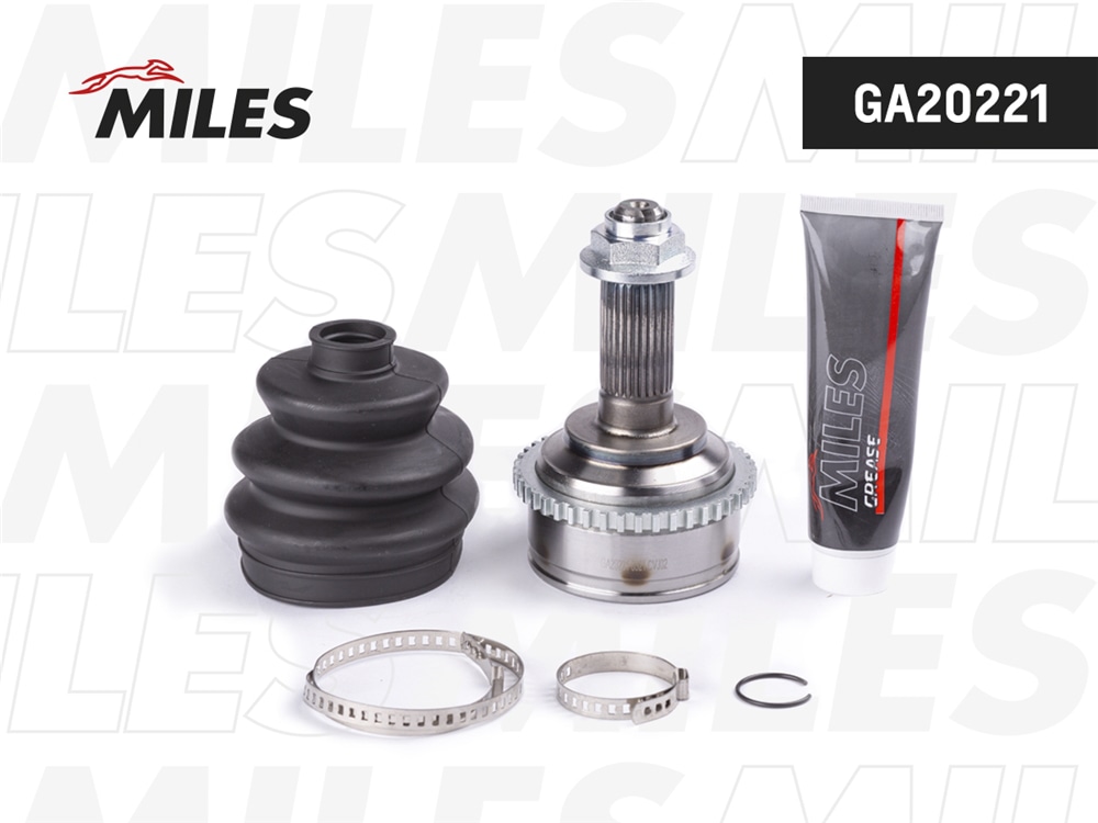MILES GA20221 ШРУС наружный MAZDA 6 02- (с ABS) (GKN 304312) GA20221