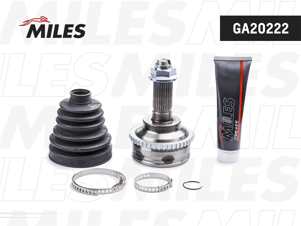 MILES GA20222 ШРУС наружный MAZDA 6 1.8-2.0 02- (с ABS) (GKN 304691) GA20222