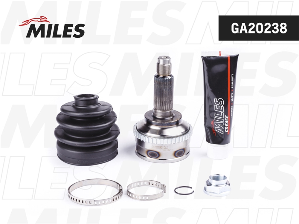 MILES GA20238 ШРУС MAZDA TRIBUTE 2.0/3.0 01- нар.(ABS)