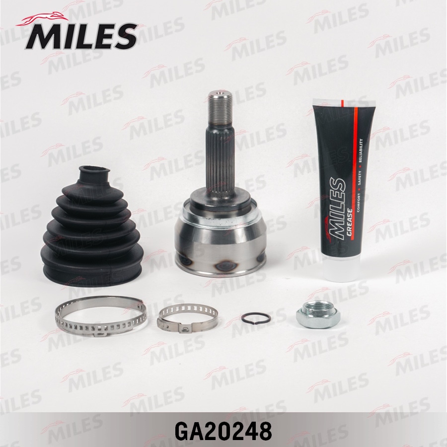 MILES GA20248 ШРУС наружный MITSUBISHI CARISMA 1.6-1.9TD 96-06 (GSP 839021) GA20248