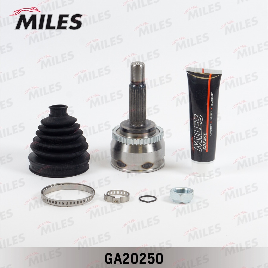 MILES GA20250 ШРУС MITSUBISHI CARISMA 1.6-1.9TD 96-99 нар. +ABS