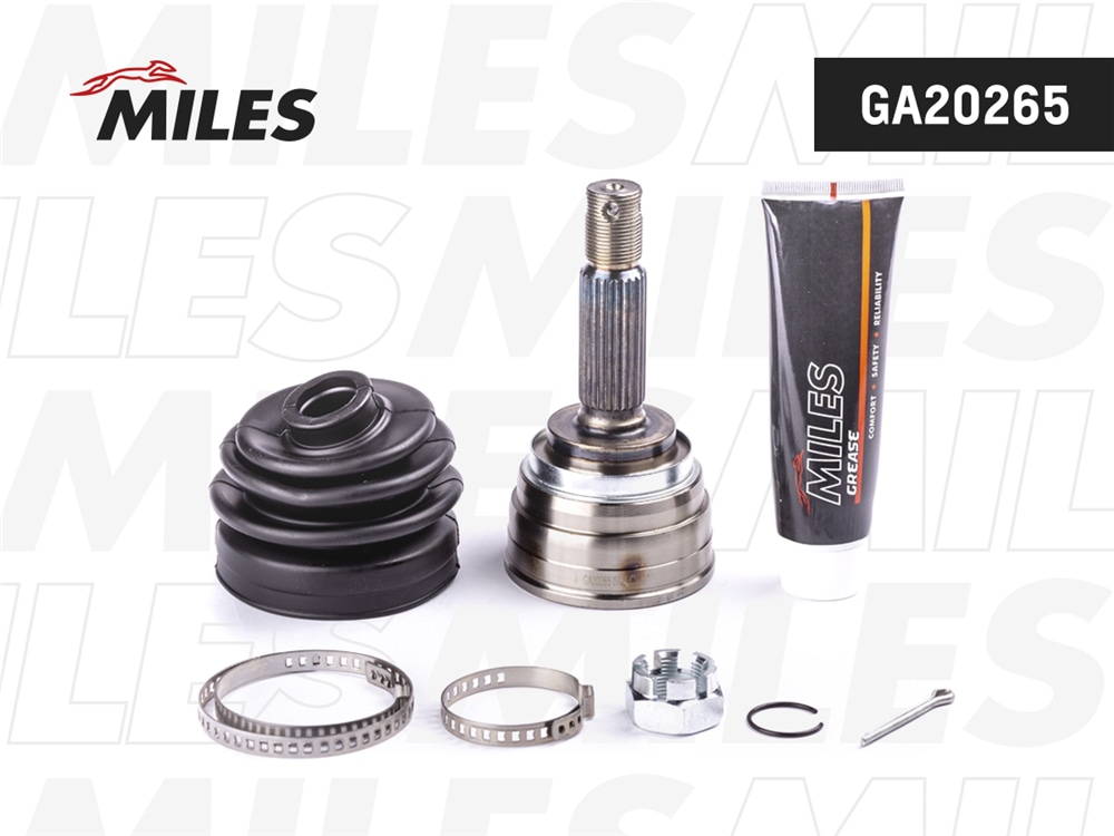 MILES GA20265 ШРУС MITSUBISHI COLT I-II/GALANT V/LANCER II-IV/HYUNDAI 1.4T-2.4 79-96 нар.