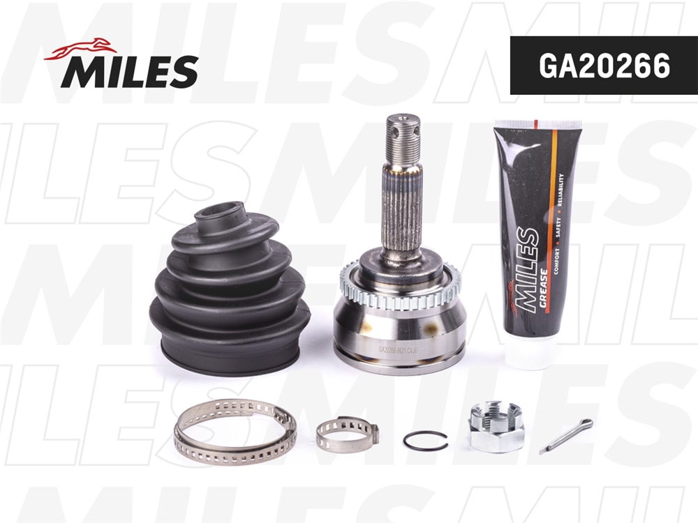 MILES GA20266 ШРУС MITSUBISHI GALANT VII 2.0GLSI/GLSTD 92-96 нар. +ABS