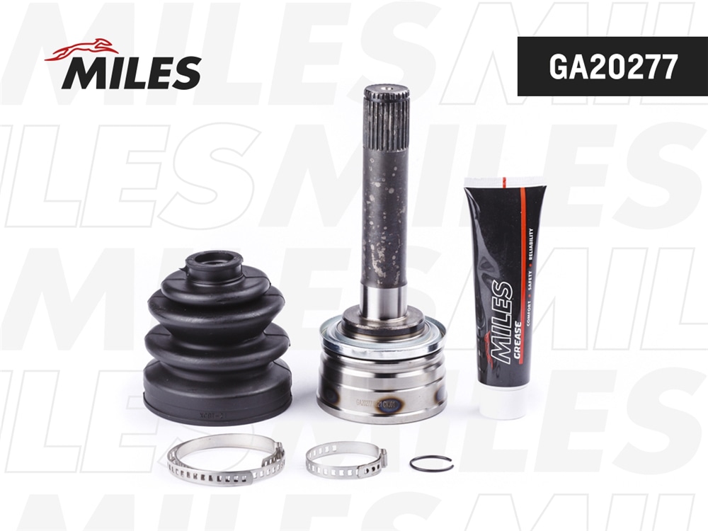 MILES GA20277 ШРУС наружный MITSUBISHI PAJERO/MONTERO 2.0-3.0 86-96 (GKN 302637) GA20277