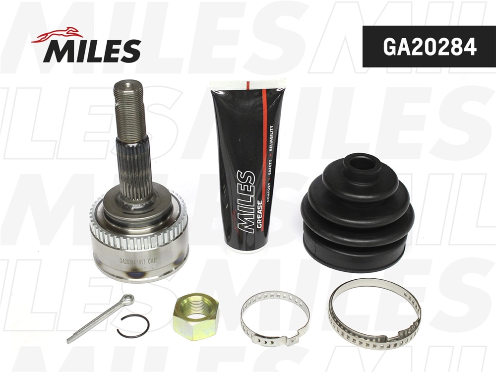 MILES GA20284 ШРУС наружный NISSAN ALMERA N16 1.5 03-11 +ABS (44 зуба) (GSP 841141) GA20284