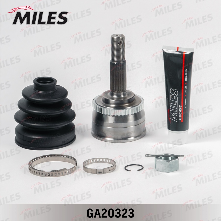 MILES GA20323 ШРУС наружный левый/правый NISSAN PRIMERA (P12,WP12) +ABS.  GA20323