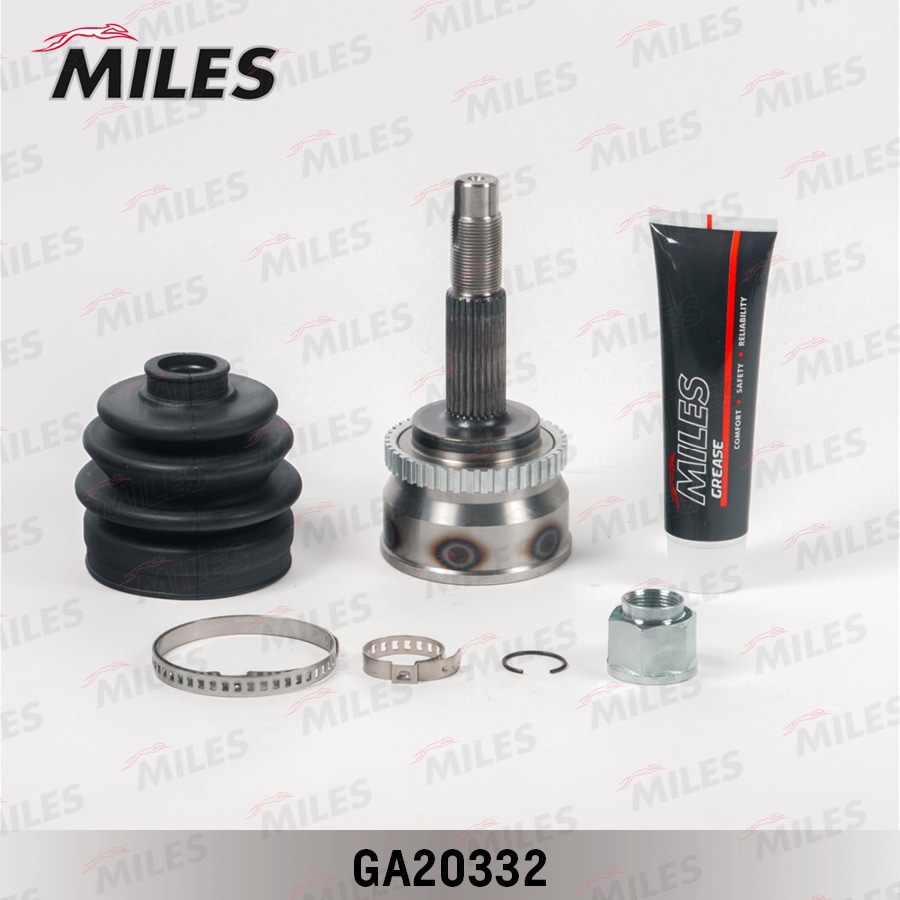 MILES GA20332 ШРУС NISSAN SUNNY 1.5-1.8 90-98 нар.(ABS)