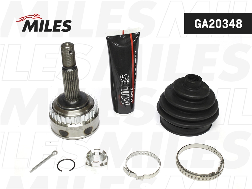 MILES GA20348 ШРУС OPEL ASTRA F/KADETT E/VECTRA A 1.2-1.6 84-98 нар. +ABS