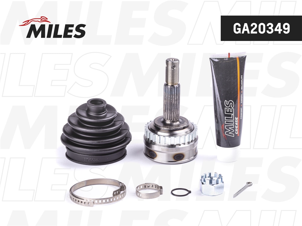 MILES GA20349 ШРУС OPEL ASTRA/VECTRA 1.4-1.7D 91-02 нар.(ABS)