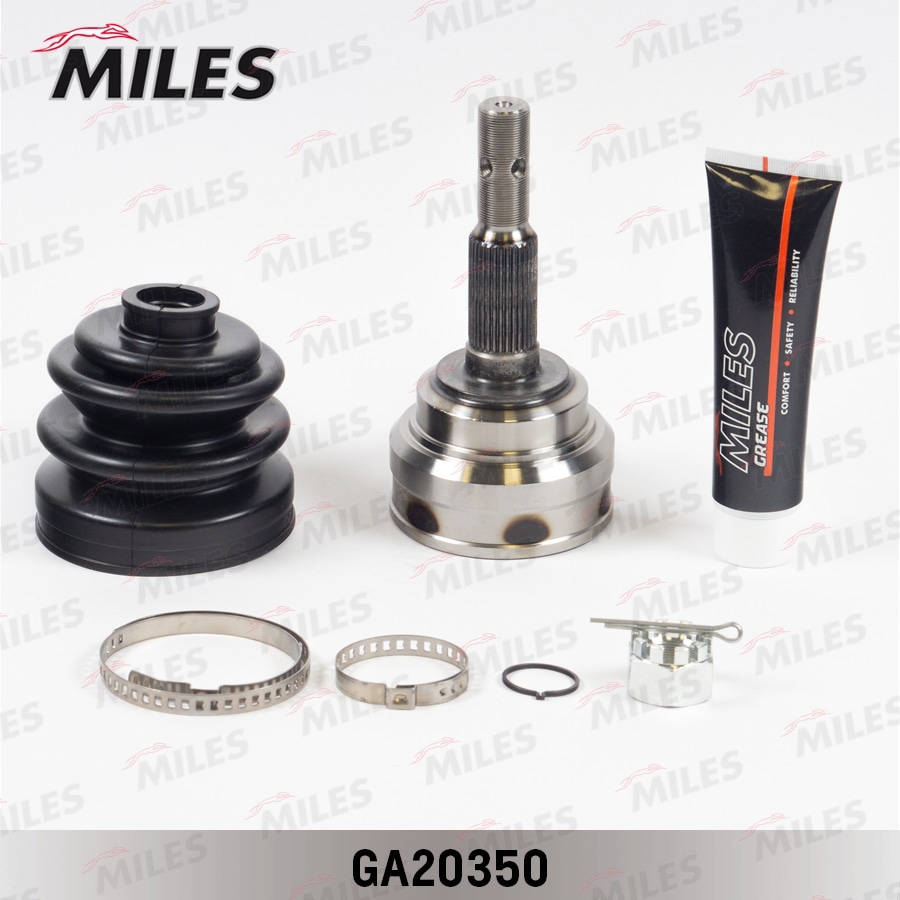 MILES GA20350 ШРУС наружный OPEL ASTRA/VECTRA 1.6-2.2 95-05 (с ABS) (GKN 302863) GA20350