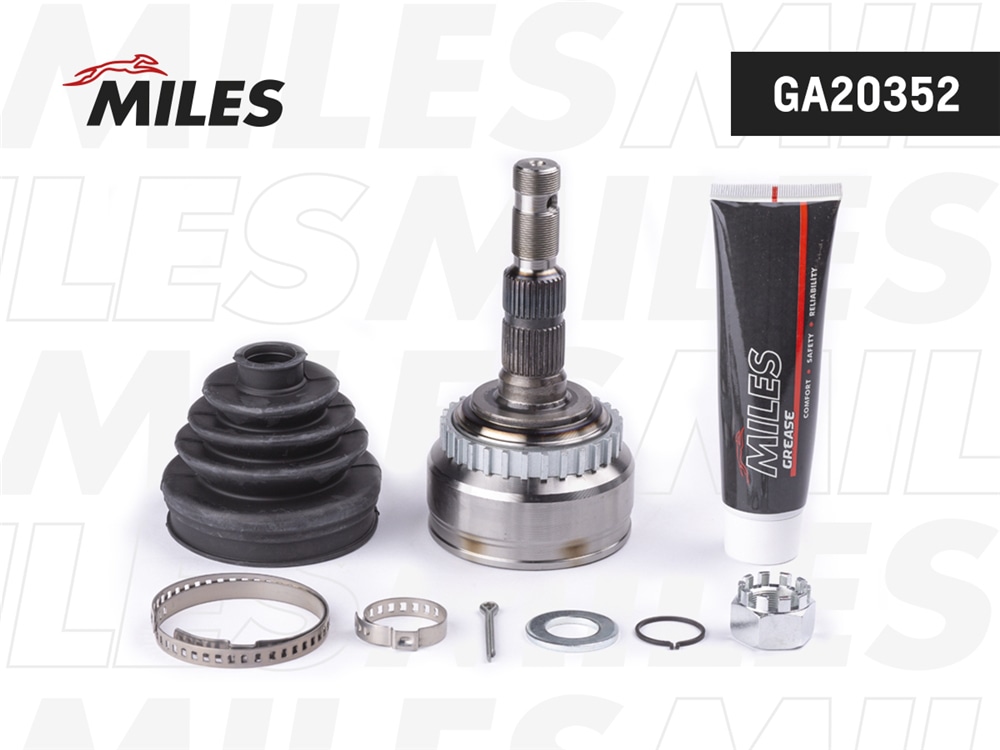 MILES GA20352 ШРУС OPEL ASTRA G/VECTRA B/ZAFIRA A 1.6-2.5 95-05 нар. +ABS