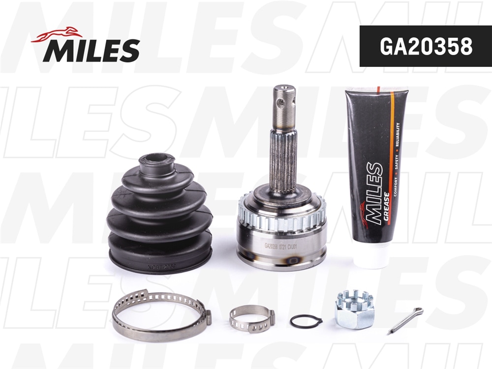 MILES GA20358 ШРУС OPEL CORSA 1.0-1.7D 94-01 нар.(ABS)