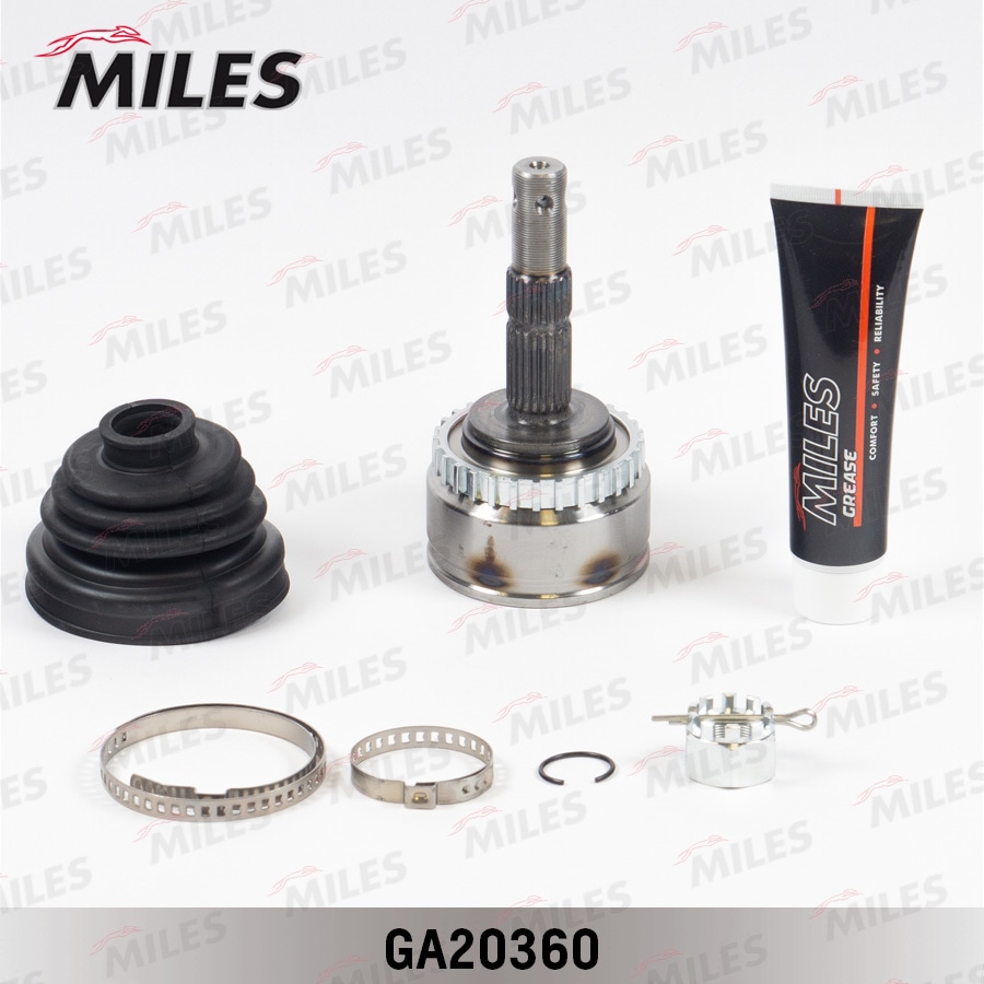 MILES GA20360 ШРУС OPEL CORSA C/COMBO/MERIVA A 1.3CDTI-1.8 01-11 нар. +ABS