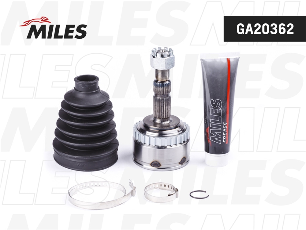 MILES GA20362 ШРУС наружный OPEL MERIVA 1.6 03- (с ABS) (GKN 304390) GA20362
