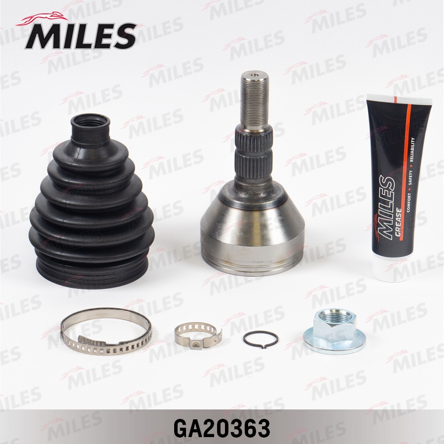 MILES GA20363 ШРУС наружный OPEL SIGNUM/VECTRA 1.6-2.2 02- (GKN 304380) GA20363