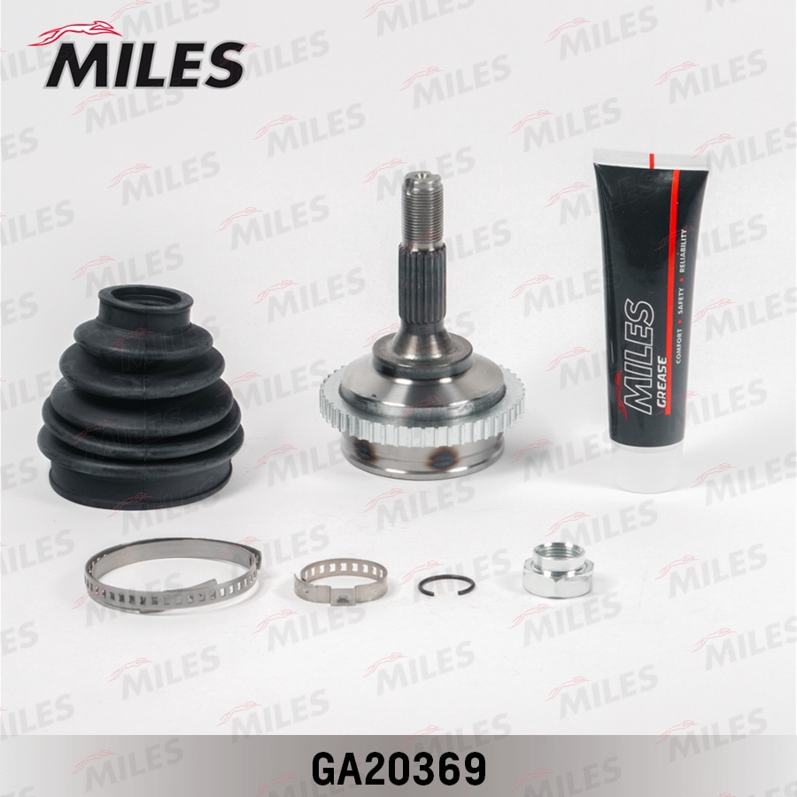 MILES GA20369 ШРУС PEUGEOT 206 1.1-1.6 98- нар. +ABS