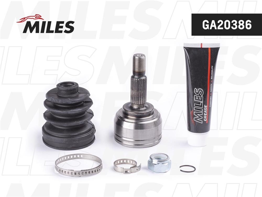 MILES GA20386 ШРУС наружный RENAULT CLIO 1.2 04- (с ABS) (GSP 850112) GA20386