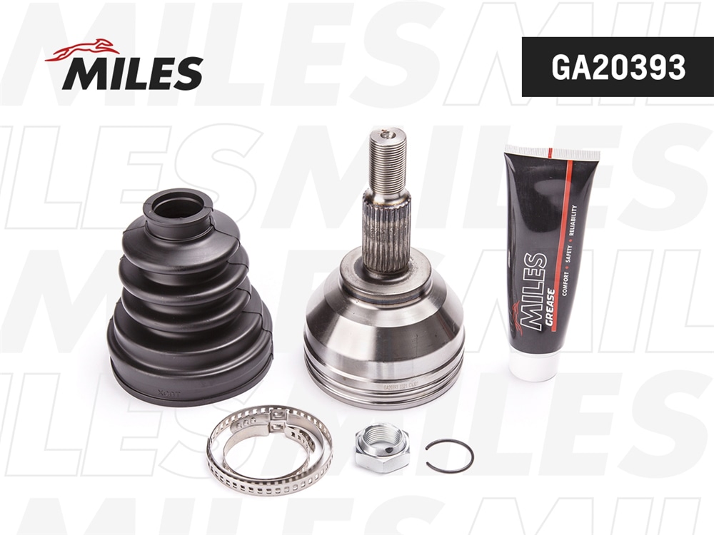 MILES GA20393 ШРУС наружный RENAULT LAGUNA/ESPACE 2.0-2.2 02- (SKF VKJA5383) GA20393