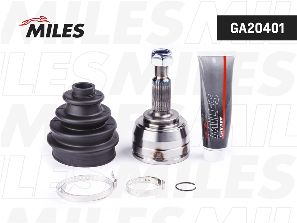 MILES GA20401 ШРУС наружный RENAULT MEGANE/SCENIC 1.5-2.0 04- (SKF VKJA5682) GA20401