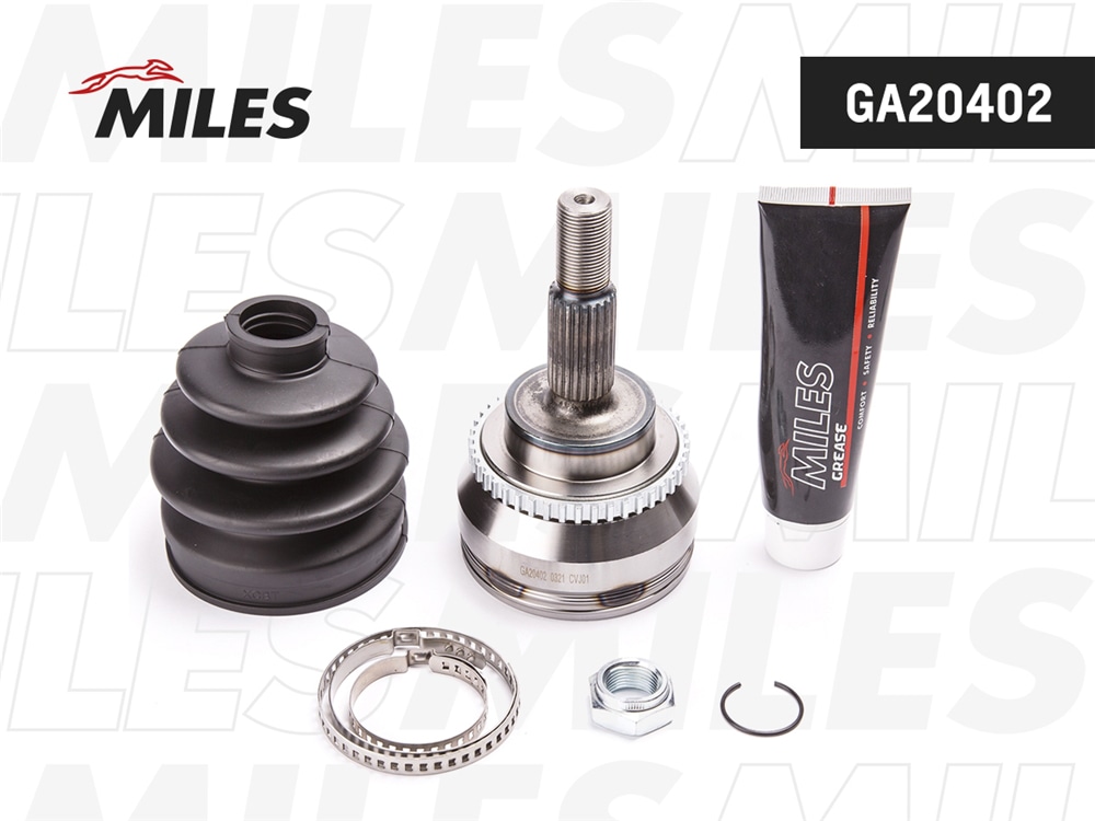 MILES GA20402 ШРУС RENAULT MEGANE I/SCENIC I 1.6-2.0 96-03 нар. +ABS