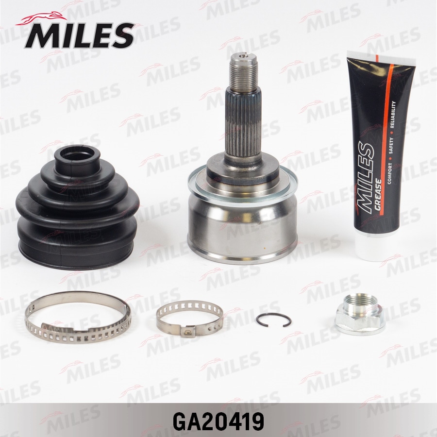 MILES GA20419 ШРУС наружный SUBARU IMPREZA/LEGACY 1.6-2.2 89-91 (GKN 301946) GA20419