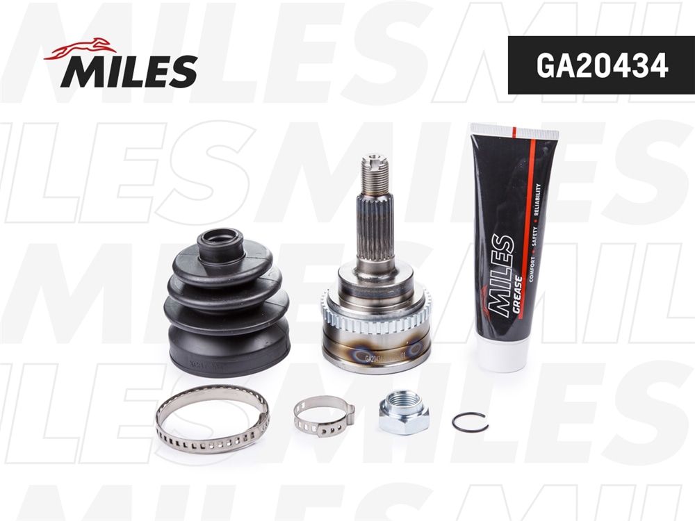 MILES GA20434 ШРУС наружный SUZUKI IGNIS 1.3 00-03 (с ABS) (GSP 857039) GA20434