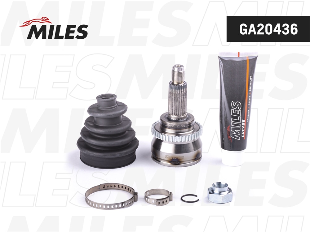 MILES GA20436 ШРУС наружный SUZUKI IGNIS/JUSTY 1.3 03- (с ABS) (SKF VKJA5639) GA20436