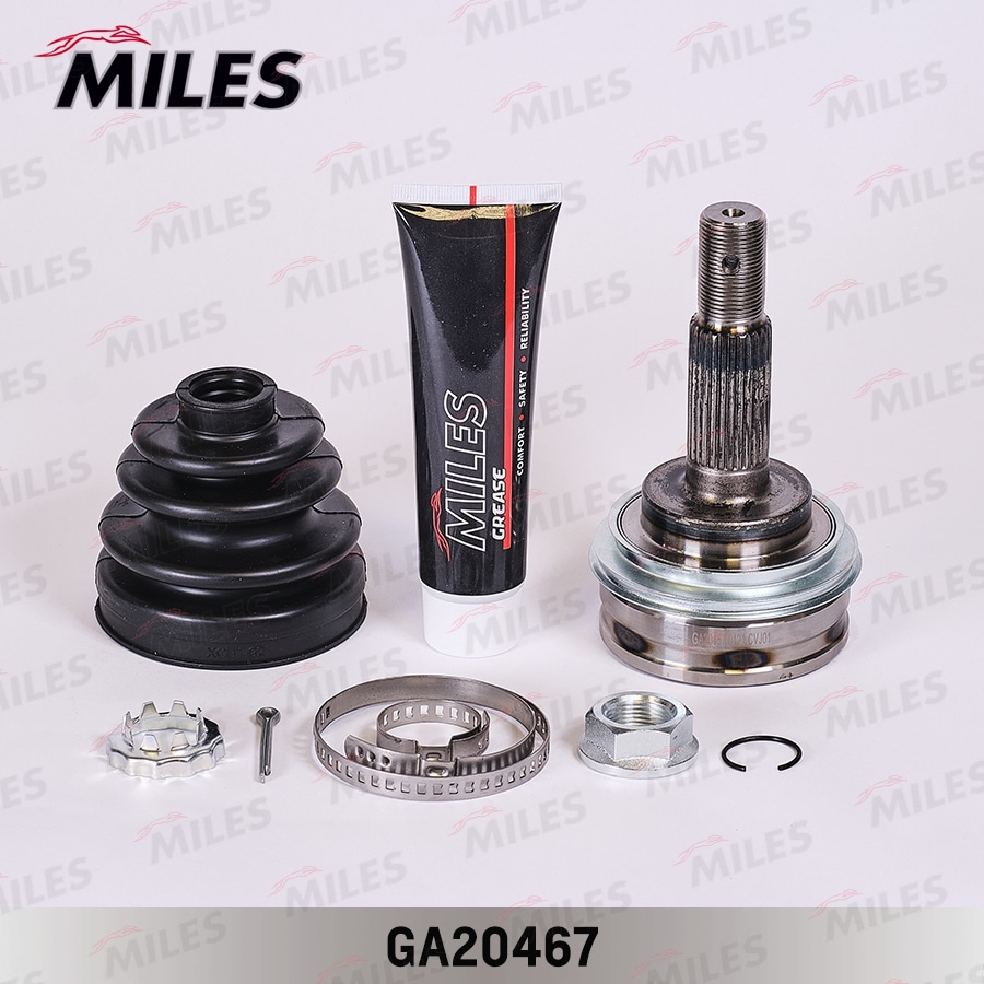 MILES GA20467 ШРУС наружный TOYOTA CARINA E 1.6 88-98 (GKN 301992) GA20467