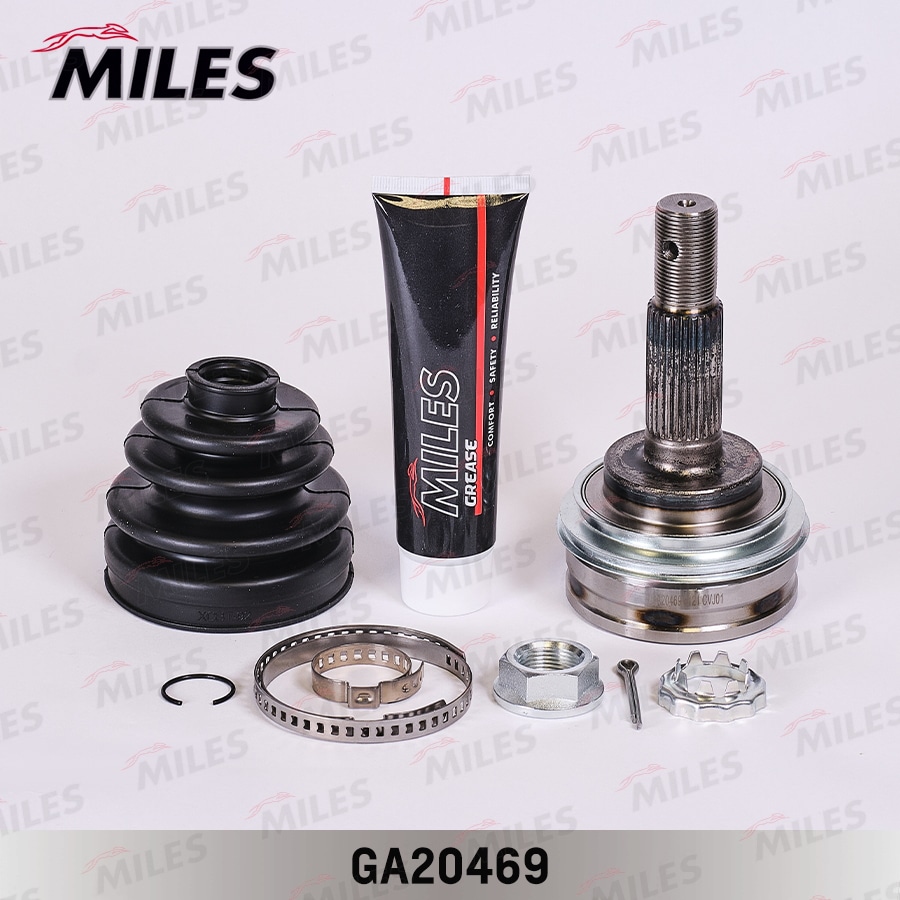 MILES GA20469 ШРУС наружный TOYOTA CARINA/COROLLA/CELICA 1.3-1.6 83-02 (SKF VKJA5599) GA20469