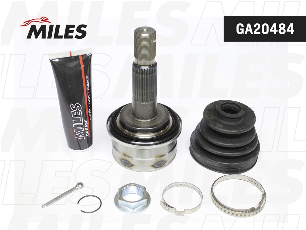MILES GA20484 ШРУС TOYOTA HIACE/4RUNNER 2.7/3.0D 95-00 нар.