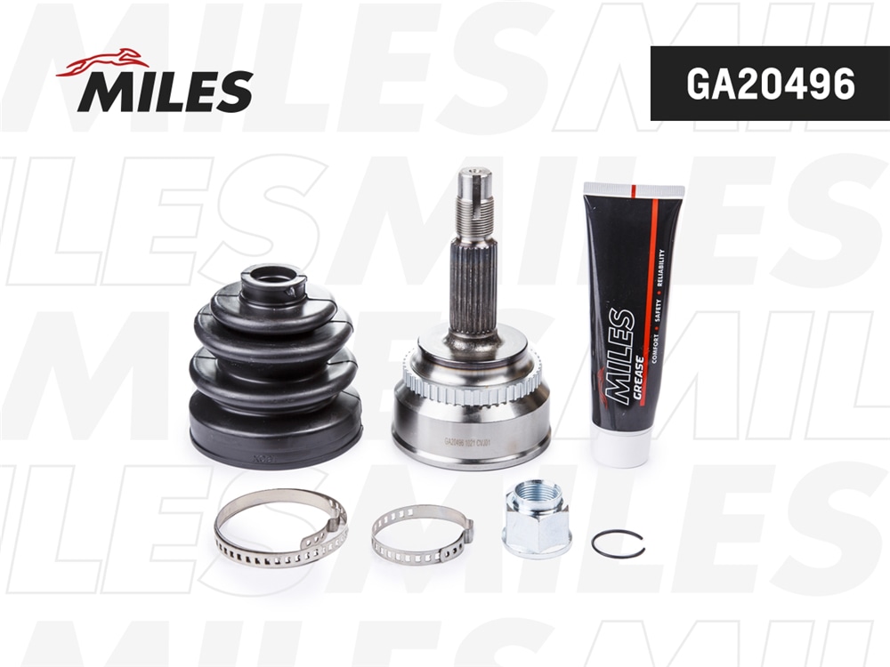 MILES GA20496 ШРУС TOYOTA RAV4/CAMRY 2.4 00- нар. +ABS