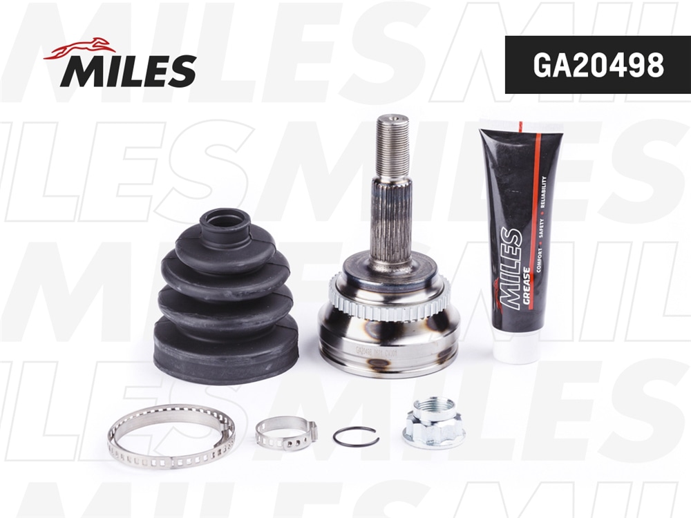 MILES GA20498 ШРУС наружный TOYOTA RAV4 2.0 00- (с ABS) (GKN 304650) GA20498